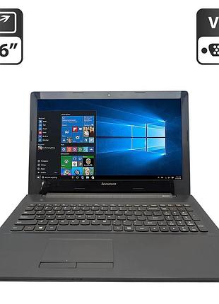 Ноутбук lenovo g50-30 / 15.6" (1366x768) tn / intel celeron n2840 (2 ядра по 2.16 - 2.58 ghz) / 4 gb ddr3 / 320 gb hdd / intel hd
