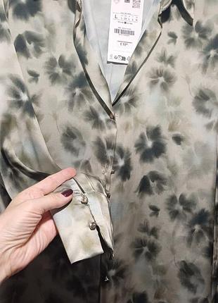 Блуза шовк-атлас, zara, нова 2