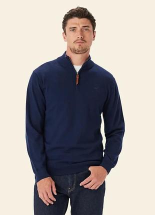 Вовняний светр r.m. williams ernest 1/4 zip wool