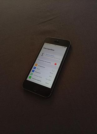 Iphone 5s space grey 2