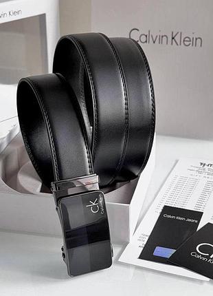 Подарочный мужской набор calvin klein, ремень, ремень келвин кляйн , черный ремень calvin klein🔥 мужской набор