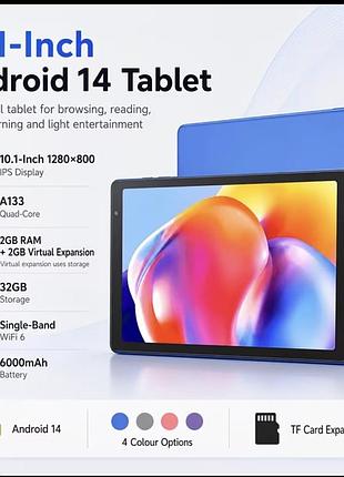 Планшет tab10 lite 10 дюймів 6