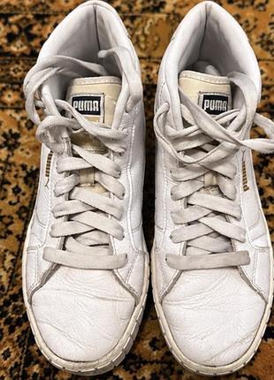 Кросівки жіночі puma cali star mid білі, розмір 39