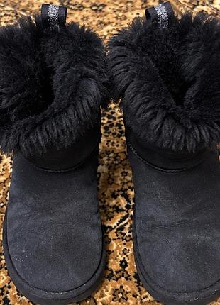 Уггі жіночі ugg classic short ii чорні