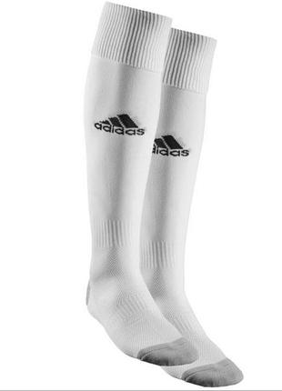 Футбольні шкарпетки adidas milano 16 білі розміру (37-39)