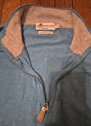 Зип пуловер peter millar 2