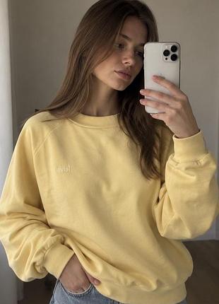 Жіночий світшот levi’s жовтий розмір xs