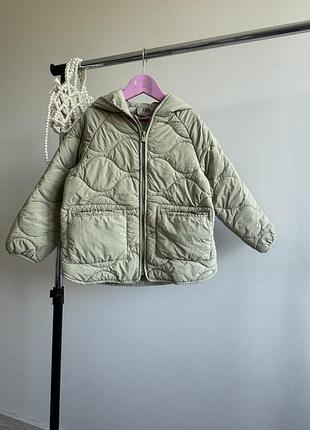 Куртка zara з капюшоном 2