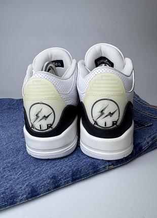 Шкіряні кросівки nike air jordan 3 4