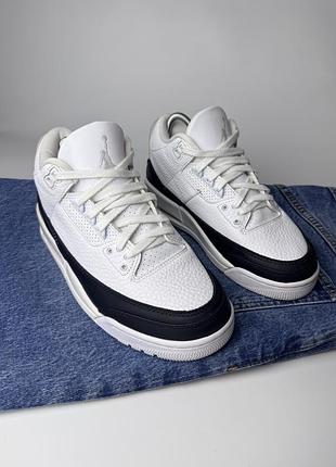 Шкіряні кросівки nike air jordan 3 5