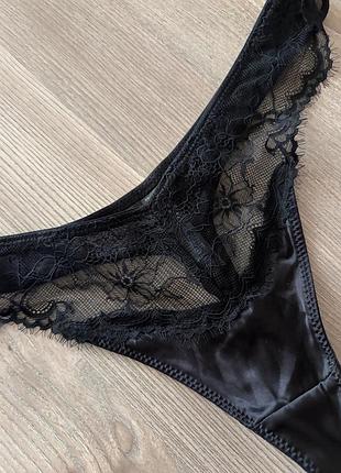 Мереживні трусики стринги primark 2