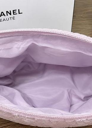 Chanel beauté ніжна оксамитова косметичка 🌸 3