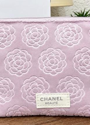 Chanel beauté ніжна оксамитова косметичка 🌸 2