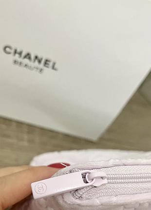 Chanel beauté ніжна оксамитова косметичка 🌸 5