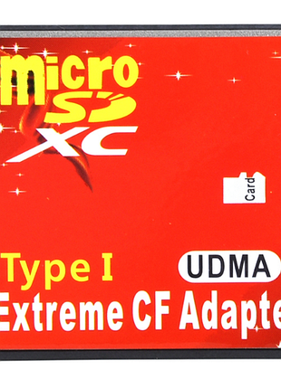 Адаптер переходник microsd на compact flash cf type i (tsr059)