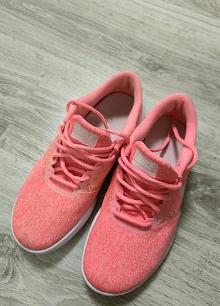 Коралловые кроссовки nike flex contact, 38,5 размер