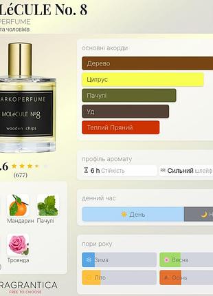 Zarkoperfume molécule no. 8 100ml 4