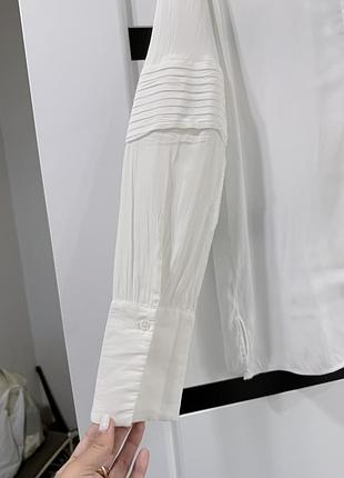 Жіноча блуза massimo dutti біла розмір s 5