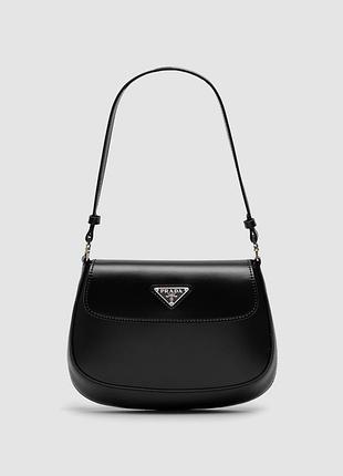 Сумка cleo lacquered leather mini bag black 8