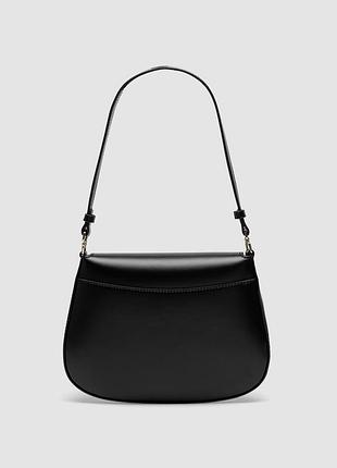 Сумка cleo lacquered leather mini bag black 9