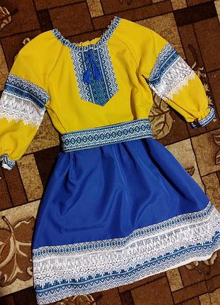 Вишиванка сукня для дівчинки 4