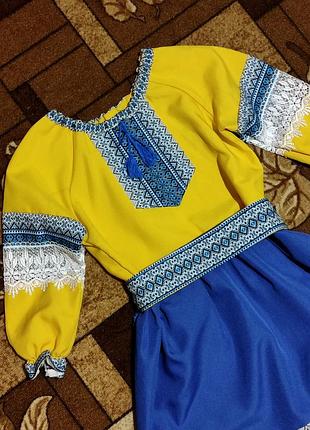 Вишиванка сукня для дівчинки