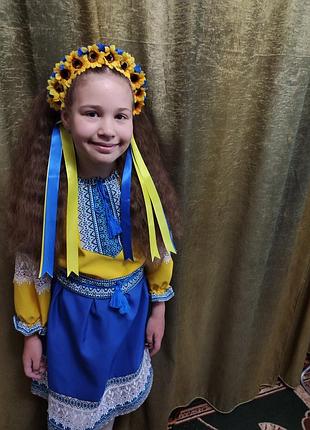 Вишиванка сукня для дівчинки 8