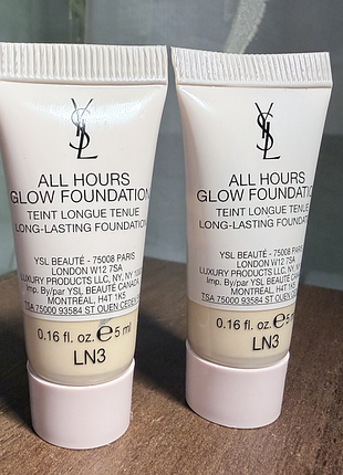 Тональна основа yves saint laurent all hours glow, відтінок ln3