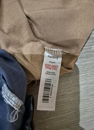 Набор детских футболок nutmeg, primark 98 4