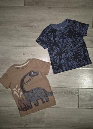 Набор детских футболок nutmeg, primark 98