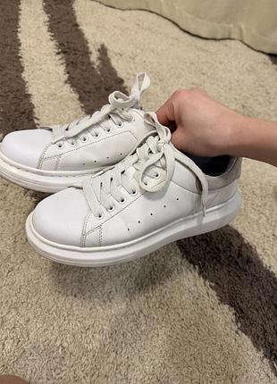 Кеди жіночі alexander mcqueen білі 6