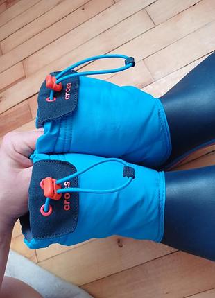 Демисезонные сапожки crocs| 4