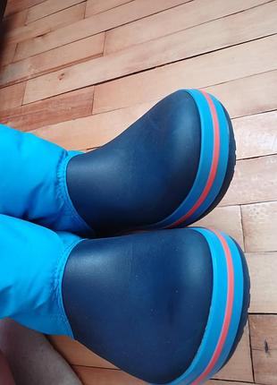 Демисезонные сапожки crocs| 3