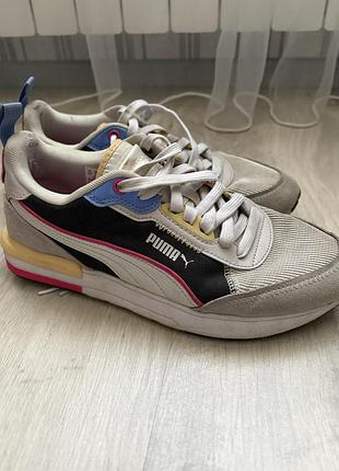Кросівки жіночі puma сірі, 40 розмір, довжина устілки 25,5 см
