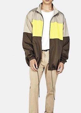Чоловіча куртка вітровка bershka 2