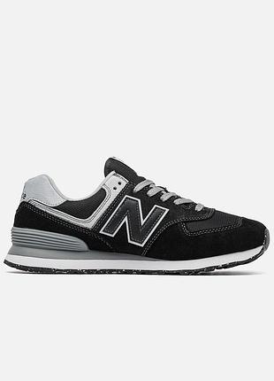 Кросівки new balance 574 'black white grey' 7