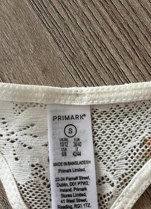 Мереживні трусики стринги комплект primark 4