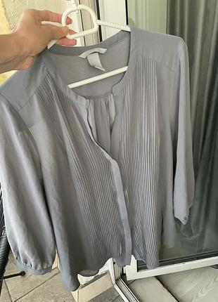 Графітова блуза h&m 9