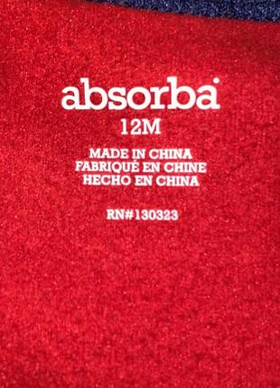 Флисовый человечек absorba, 9-12мес 5