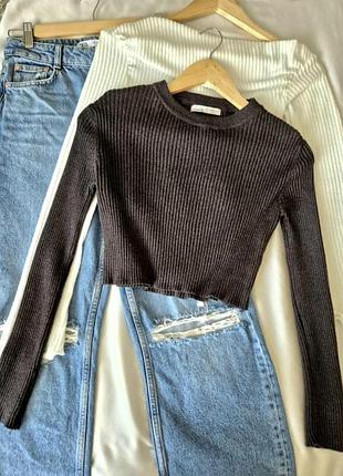 Лонгслив женский pull &amp; bear