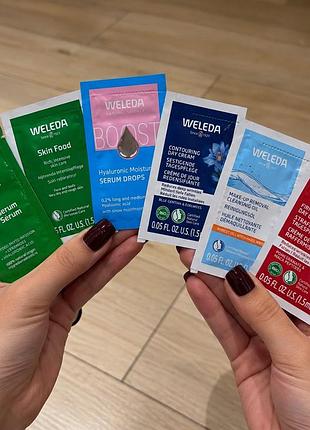 Набір пробників-тестерів weleda 6 шт. × 1,5 мл