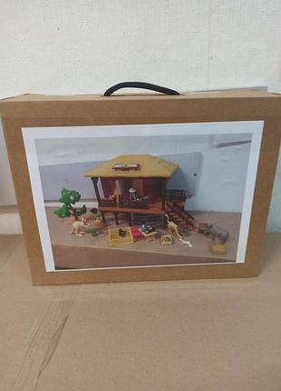 Игровой набор конструктор playmobil станция ухода за дикими животными