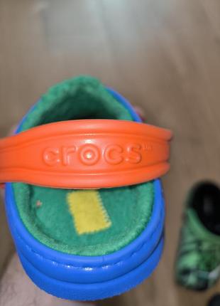 Crocs утеплені сині 6