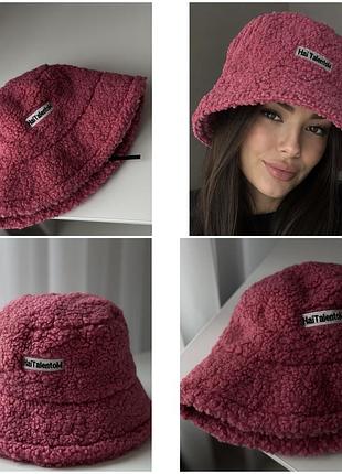 Панама.шапка. плюшевая. teddy.