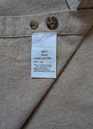 Woolrich мужская коттоновая рубашка.размер м 5