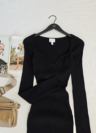 Платье миди h&amp;m 4
