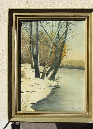 Закарпатська школа в. красіков роз. 50 х 40 см. п.о. 1990 рік ужгород.