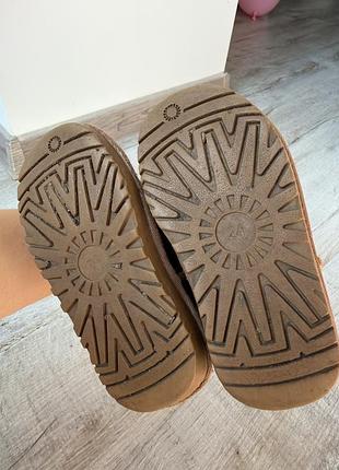Чоботи дитячі ugg золотисті 14 см устілка 6