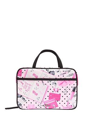 Дорожня косметичка, органайзер для косметики, тревел-кейс victoria´s secret pink
