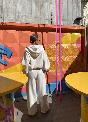 Костюм на флісі меланж 8